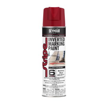 Seymour 20 oz. (17 oz. Fill) Safety Red Stripe Inverted Tip Marker