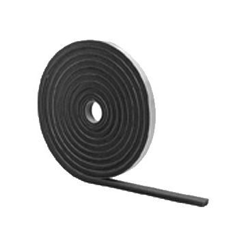 M-D 3/8" x 1/2" x 17' Gray Low Density Foam Tape Open Cell