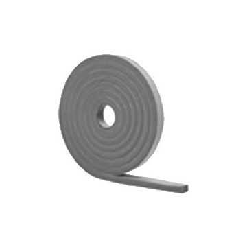 M-D 1/4" x 1/2" x 17' Gray Hi Density Foam Tape w/ Adhesive Closed Cell
