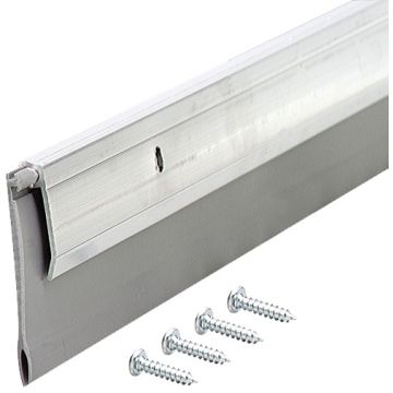 M-D 2" x 36" Aluminum Ext Vinyl Door Sweep