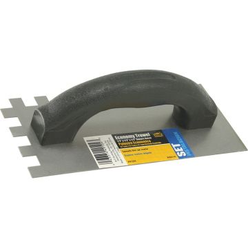 M-D Econo Trowel 1/2" x 1/2" x 1/2" Sq Notch