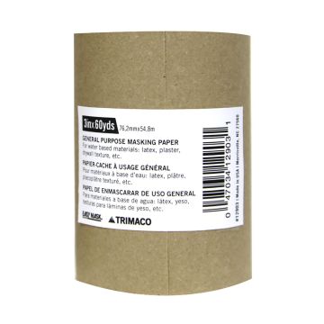 Trimaco B3 3" x 60Yd General Purpose Masking Paper