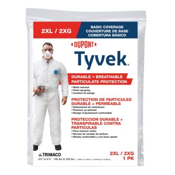 Trimaco XXL No Elastic Tyvek Coveralls