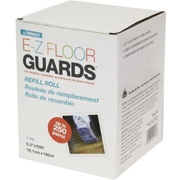 Trimaco 6.3" x 590' E-Z Floor Guards Shoe Cover Refill Roll
