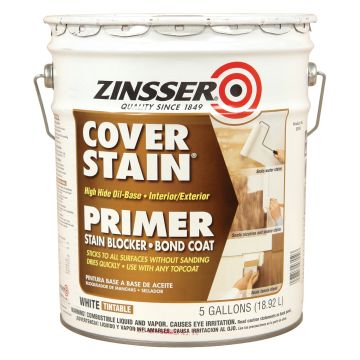 Zinsser 5gal High Hide Cover Stain