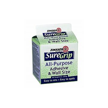 Zinsser 8oz Suregrip All Purpose Powder Adhesive & Wall Size