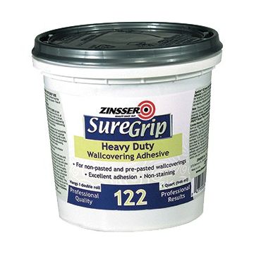 Zinsser 1Qt Suregrip HD Clear Wallcovering Adhesive