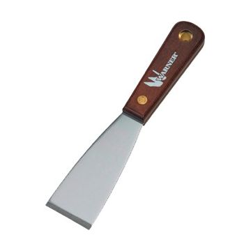 Warner 1-1/2" Stiff Putty Knife Rosewood Handle