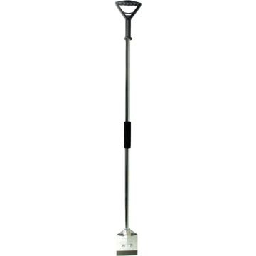 Warner 4" Strip 'N' Clean Scraper w/ 48" Steel Handle & Rubber Grip