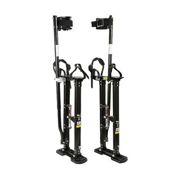 Warner 24"-40" Pair of Black Strap-N-Stride Drywall Stilts