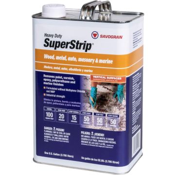 Savogran 1gal SuperStrip Heavy Duty DCM & NMP FREE Paint & Varnish Remover