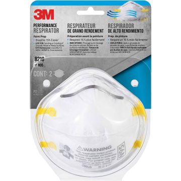 3M Paint Sanding Respirator Wing Display (2pk)