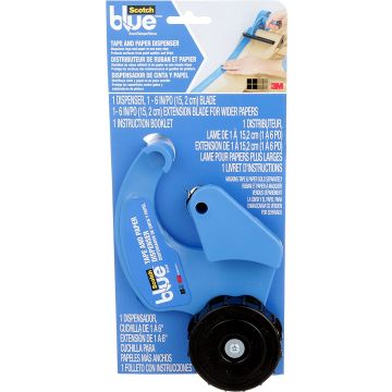 3M ScotchBlue Tape and Paper Dispenser w/6" Blade & 6" Extension