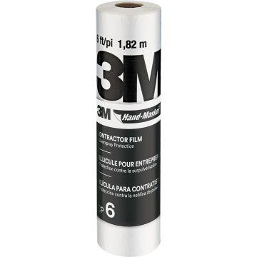3M 6' x 90' .35mil Hand-Masker Contractors Plastic