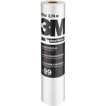 3M 9' x 90' .35mil Hand-Masker Contractors Plastic