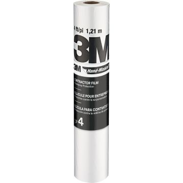 3M .35mil Hand-Masker Contractors Plastic 4 in. x 180 in.