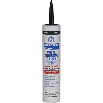 DAP 10oz Black Phenoseal Does It All Vinyl Adhesive Caulk