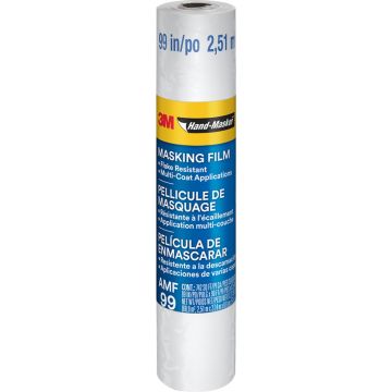 3M 99" x 90 ft x .35 mil Hand-Masker Advanced Masking Film