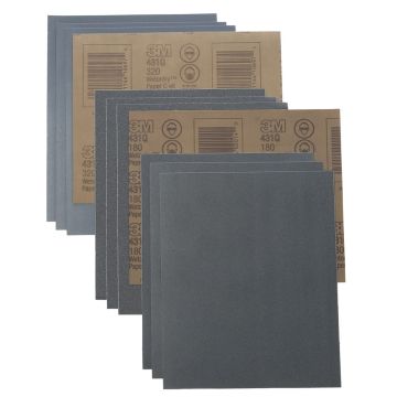 3M 9" x 11" 80C Wetordry Paper Sheet (50 per Pack)