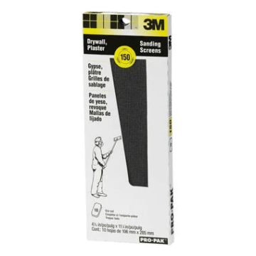3M 4-3/16" x 11-1/4" 150 Pro-Pak Drywall Sanding Screens (10pk)