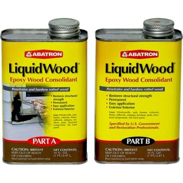 Abatron pt Part A + pt Part B LiquidWood - 2 Part Epoxy Wood Consolidant