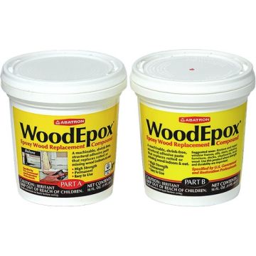 Abatron pt Part A + pt Part B WoodEpox Epoxy Wood Filler