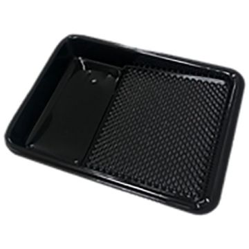 Midstate Plastics Black Universal Paint Tray Liner - Fits 1qt Metal Trays (Case of 50)