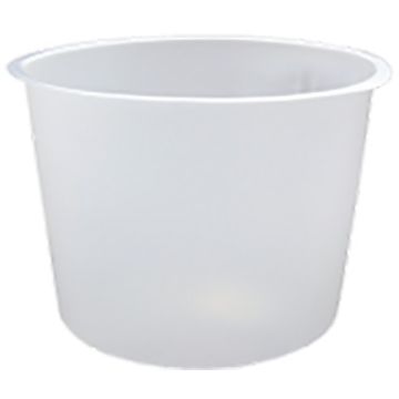 Midstate Plastics 5qt Clear Pail Liner Fits Metal/Plastic