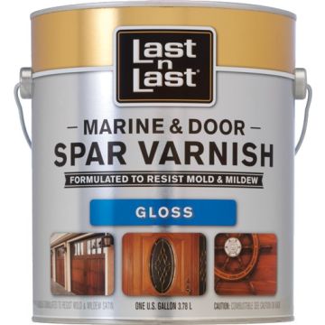 Last n Last 1gal Gloss Marine & Door Oil-Based Spar Varnish