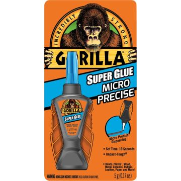 Gorilla Glue 5g Super Glue Micro Precise