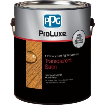 ProLuxe 1gal Natural 1 Primary Coat RE Wood Finish Transparent Satin