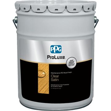 ProLuxe 5gal Clear Maintenance RE Wood Finish Clear Satin