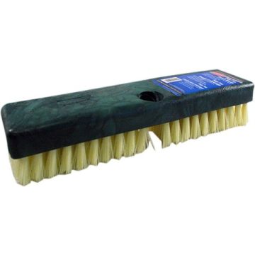 Dynamic 11" x 2.75" x 2.5" Large Polyester Pro Deck Scrub Brush