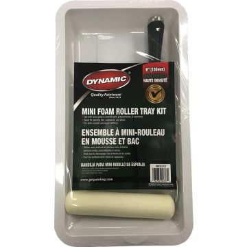 Dynamic 6" (150mm) Foam Mini Roller Tray Kit
