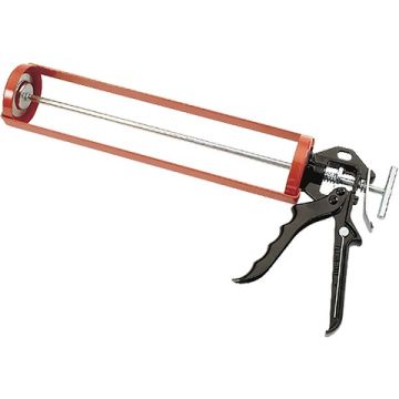 Dynamic 32oz (13"/330mm) Contractor Quart Size Smooth Rod Skeleton Caulk Gun