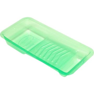 Dynamic 4" (100mm) Green Enviro Plastic Mini Paint Tray