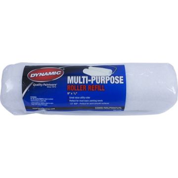 Dynamic 9" x 1/2" Nap Multi-Purpose Roller Cover
