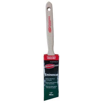 Dynamic 1-1/2" (38mm) Eminence Angled Sash Nylon Polyester Paint Brush