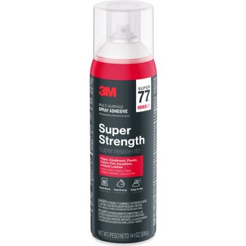 3M 14oz Super 77 Multi-Surface Super Strength Spray Adhesive
