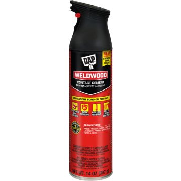 DAP 14oz Weldwood Contact Cement Original Spray Adhesive