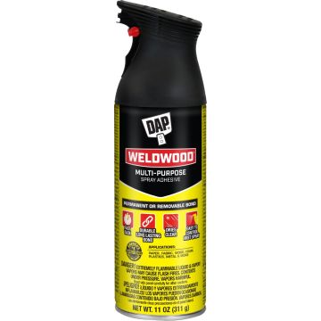DAP 11oz Weldwood Multi Purpose Spray Adhesive