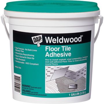 DAP 1gal Weldwood Floor Tile Adhesive