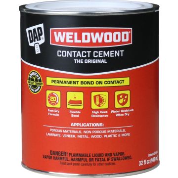 DAP 1Qt Weldwood Original Contact Cement
