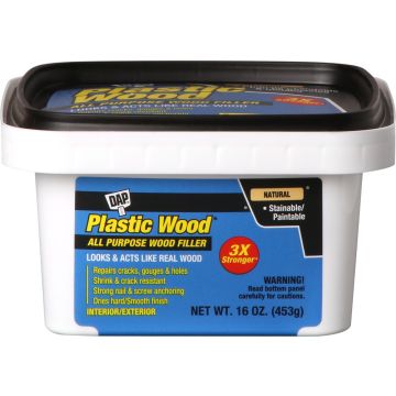 DAP 16oz Natural Plastic Wood Latex All Purpose Wood Filler