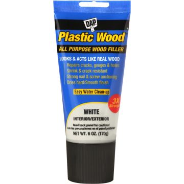 DAP 6oz White Plastic Wood Latex All Purpose Wood Filler