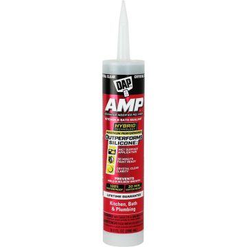 DAP 9oz Clear AMP Kitchen & Bath Sealant