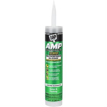 DAP 9oz Clear AMP Gutter & Flashing Sealant