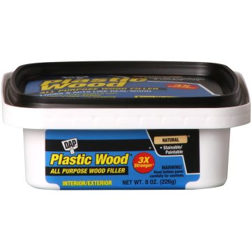 DAP .5pt Natural Plastic Wood Latex All Purpose Wood Filler