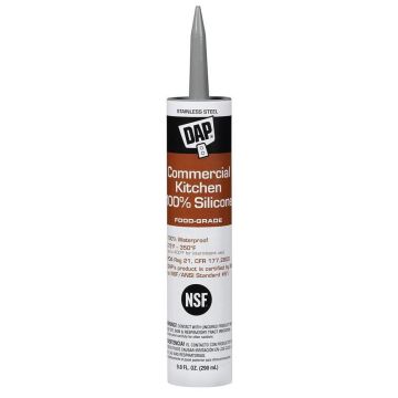 DAP 9.8oz 100% Silicone Commerical Kitchen Food Grade Sealants