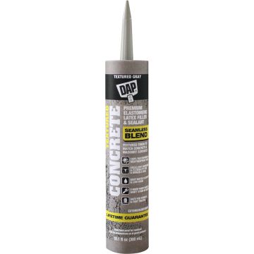 DAP 10.1oz Textured Concrete Premium Elastomeric Latx Filler & Sealant